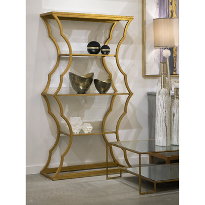 Metal Cloud Bookcase