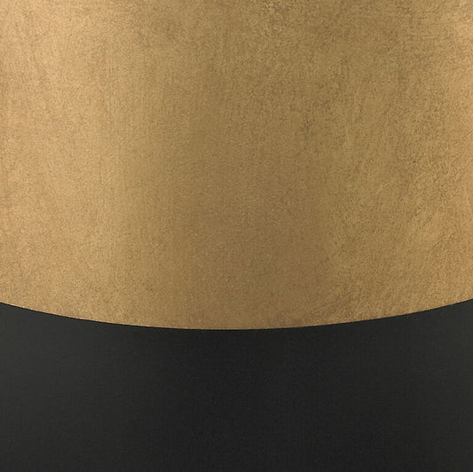 Black And Gold Draper Drum Table