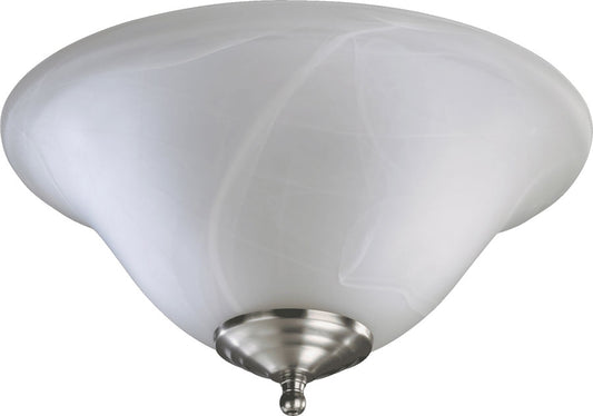 FAUX ALAB LED BWL-STN/WH 