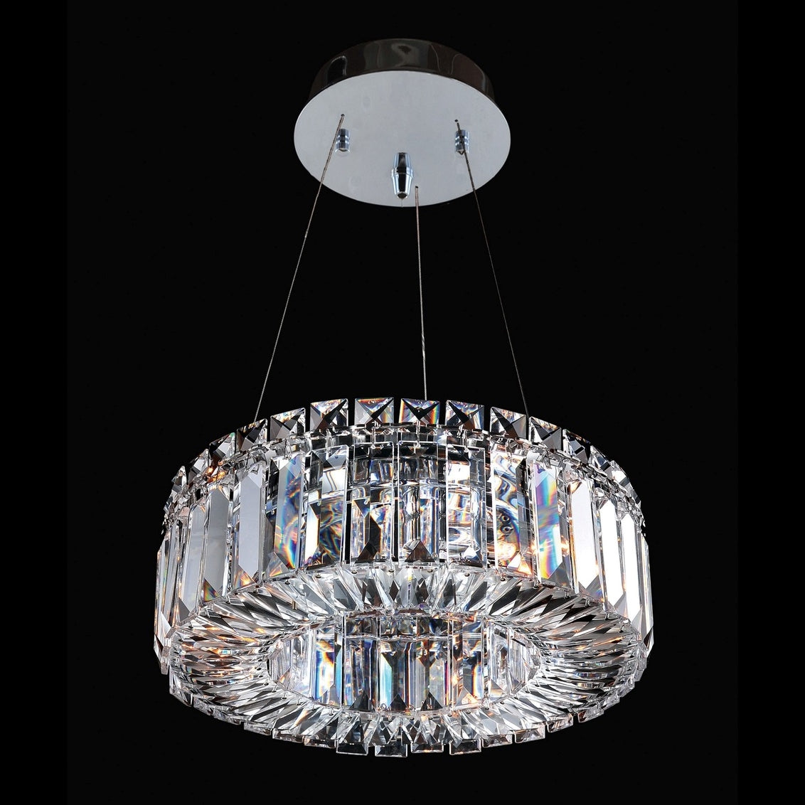 Rondelle 12 Inch Pendant
