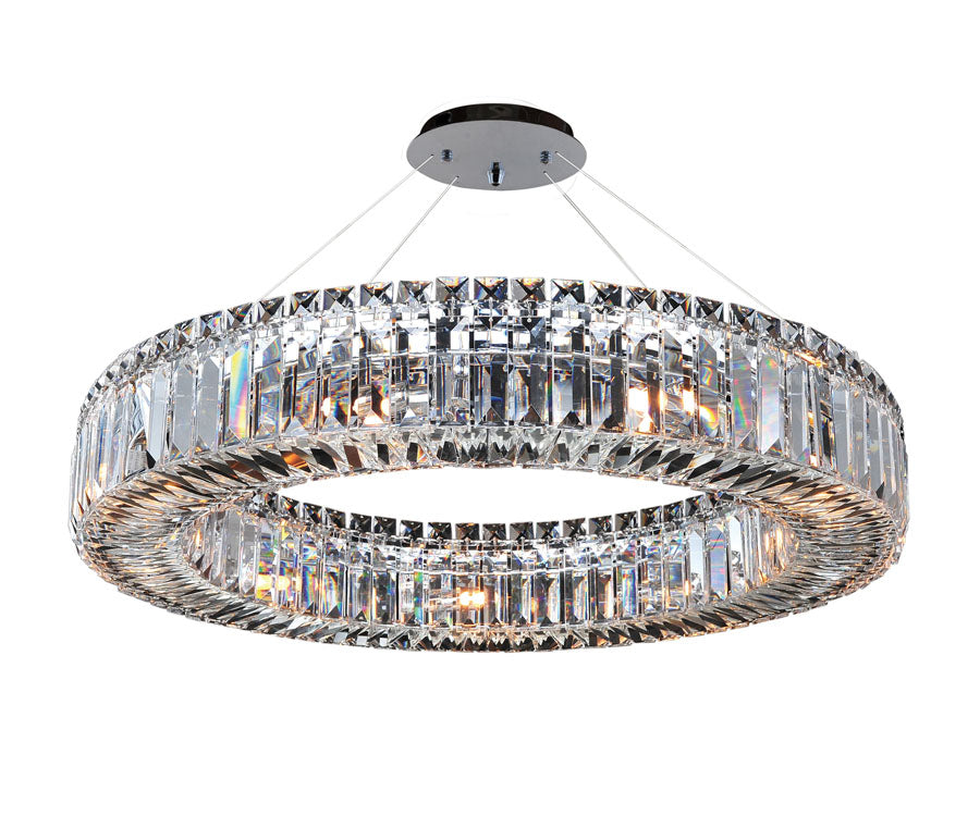 Rondelle 26 Inch Pendant