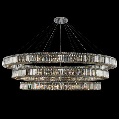 Rondelle (60 + 72 + 84) Inch 3 Tier Pendant