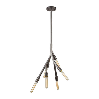 Freeform 6 Chandelier Dark Graphite