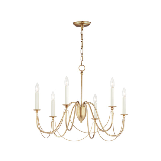 PLUMETTE 6-LIGHT CHANDELIER
