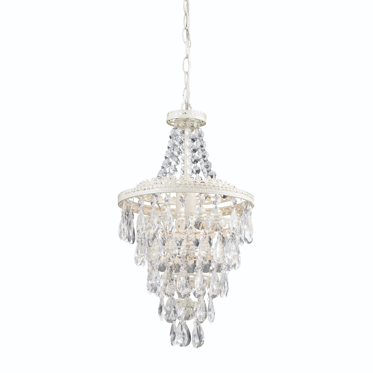 CLEAR CRYSTAL PENDANT LAMP