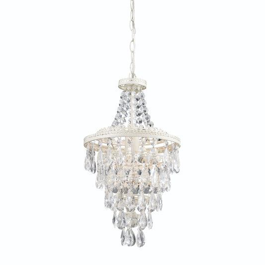 CLEAR CRYSTAL PENDANT LAMP