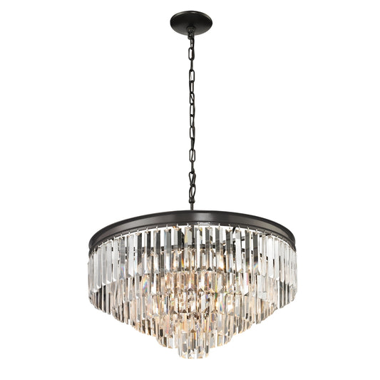 Palacial Collection 5+1 light pendant in Oil Rubbed Bronze