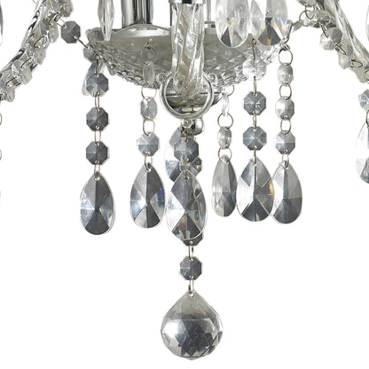 3 LIGHT CLEAR MINI CHANDELIER