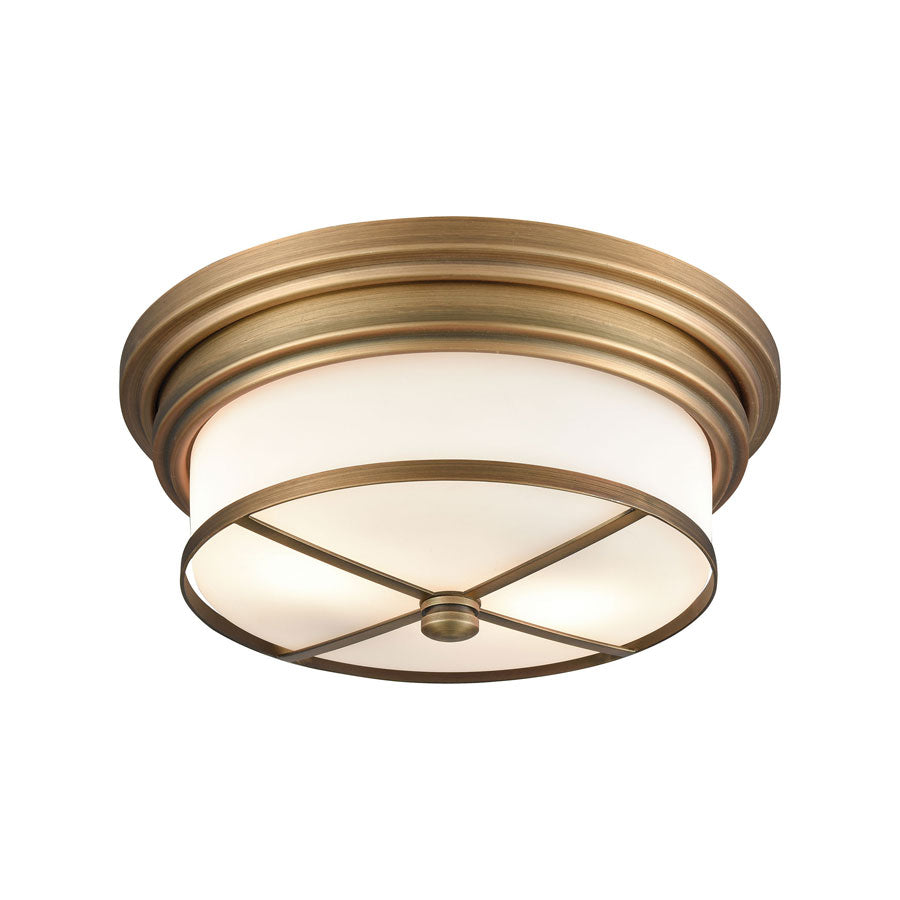 Flushes 2 Flush Classic Brass