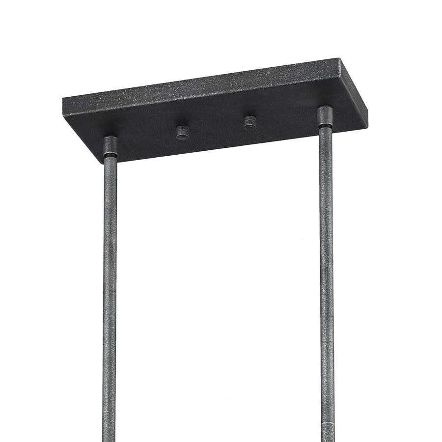 Crossbar 4 Billiard/Island Silverdust Iron/Satin Brass