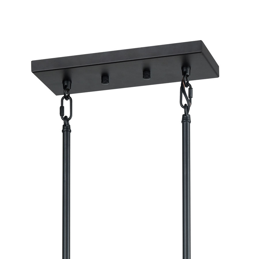 Livingston 10 Billiard/Island Matte Black/Satin Brass