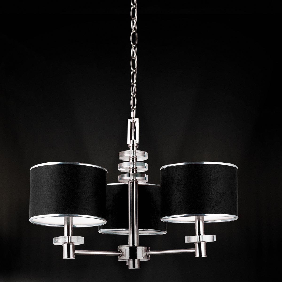 Savvy 3-Light Pendant/Semi-Flushmount