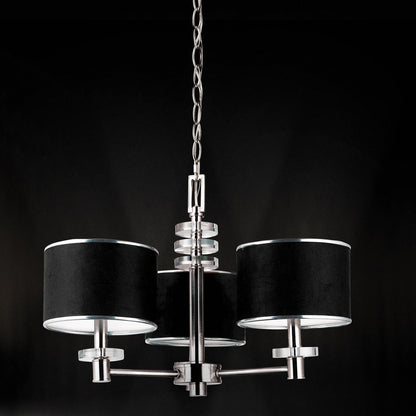 Savvy 3-Light Pendant/Semi-Flushmount