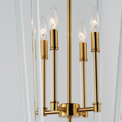 GLASS ROD FOYER PENDANT