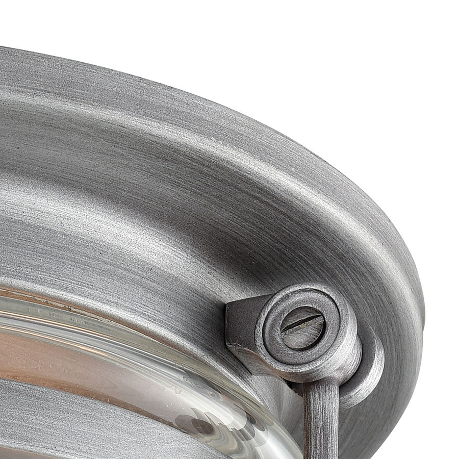 Riley 2 Flush Weathered Zinc