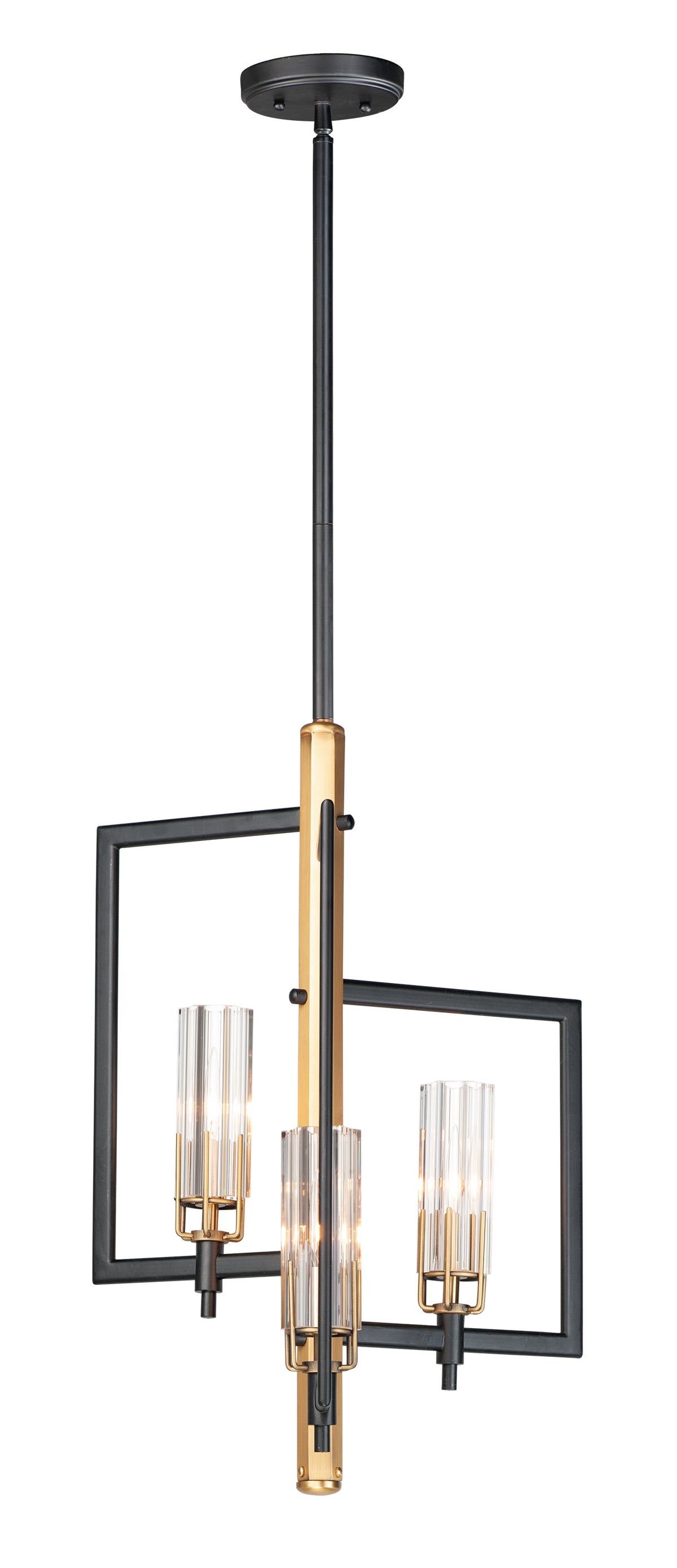 FLAMBEAU 3-LIGHT CHANDELIER