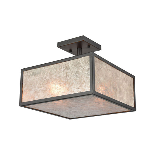 Stasis 2 Semi Flush Oil Rubbed Bronze