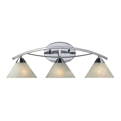 Elysburg 3-Light WB in Polished Chrome