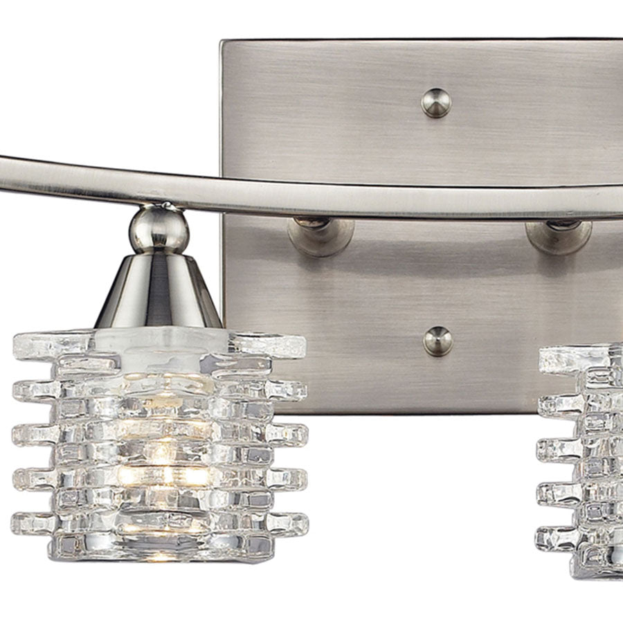 Matrix 4-Light Vanity in Satin Nickel