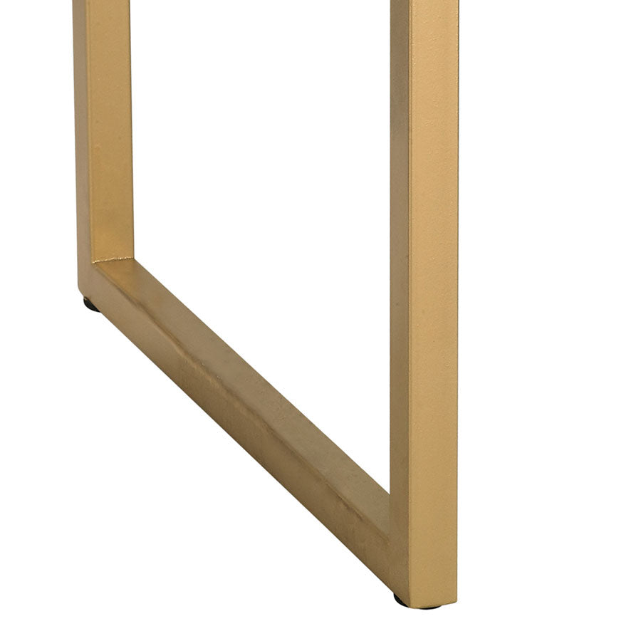 Shagreen Side Table in Navy