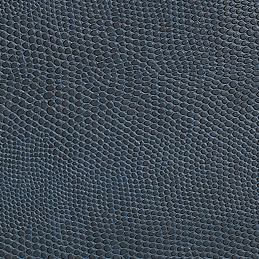 Shagreen Side Table in Navy