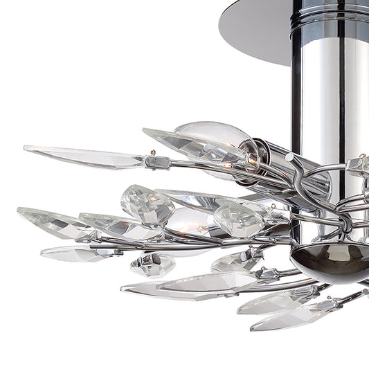 Felina 4-Light Semi-Flushmount