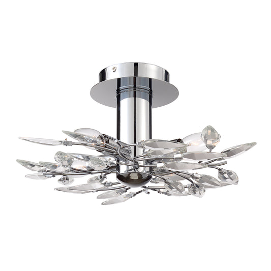 Felina 4-Light Semi-Flushmount
