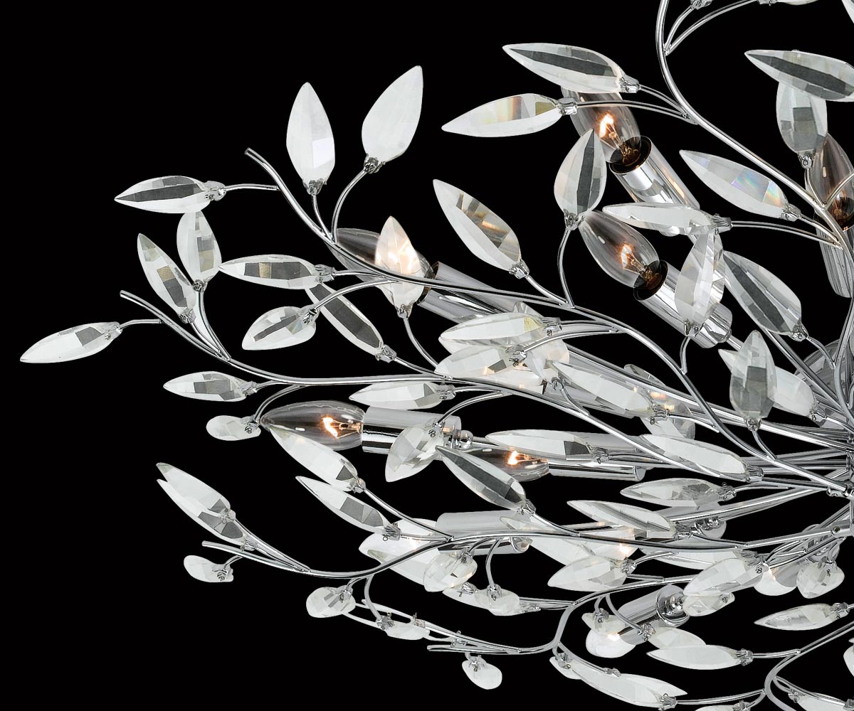 Felina 24-Light Semi-Flushmount