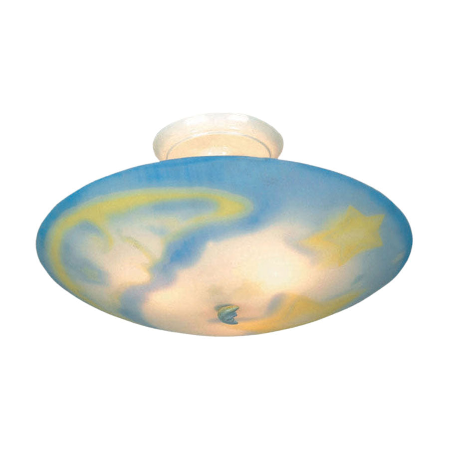 Kidshine 3-Light Semi-Flush-Moonshine