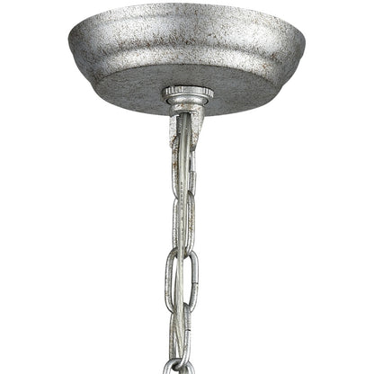 Alexis 5-Light Chandelier in Antique Silver