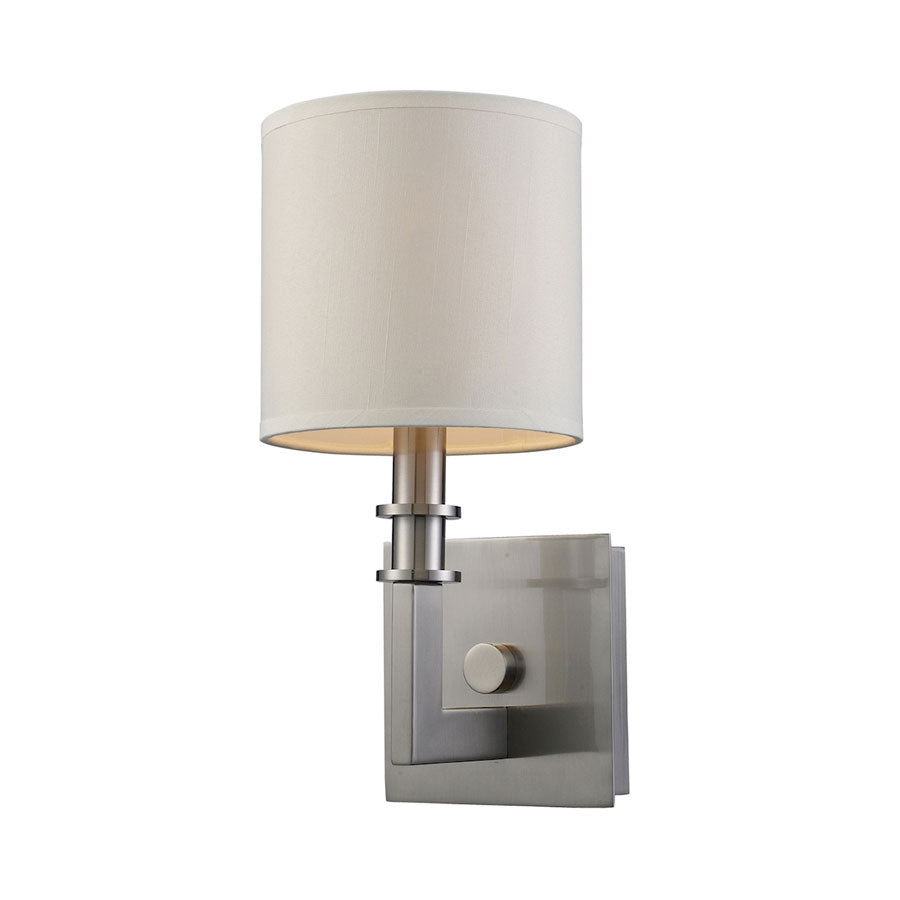 Seven Springs 1-Light WB in Satin Nickel