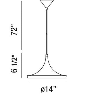 Ramos 1-Light Pendant