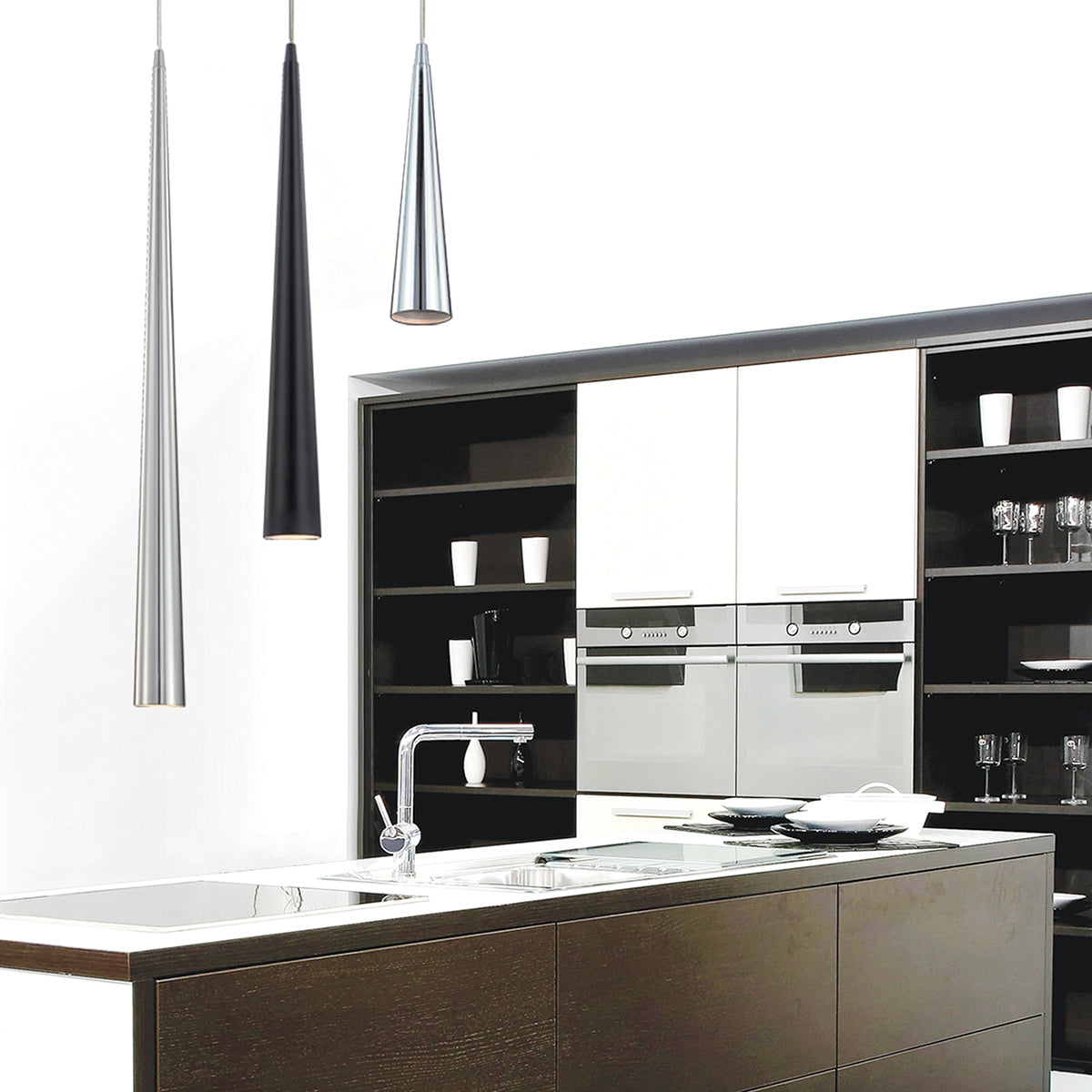 Sliver 1-Light Large Pendant