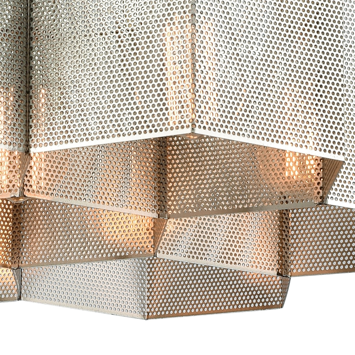 Compartir 7 Pendant Polished Nickel/Satin Brass