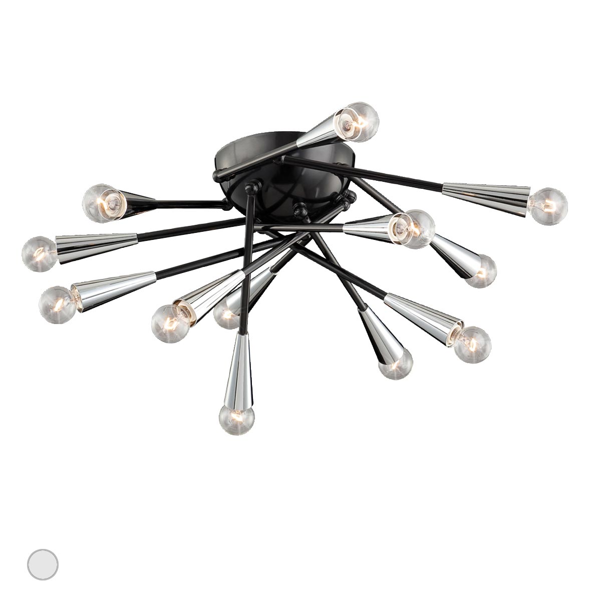 Zazu 12-Light Flushmount