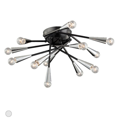 Zazu 12-Light Flushmount