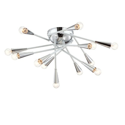 Zazu 12-Light Flushmount