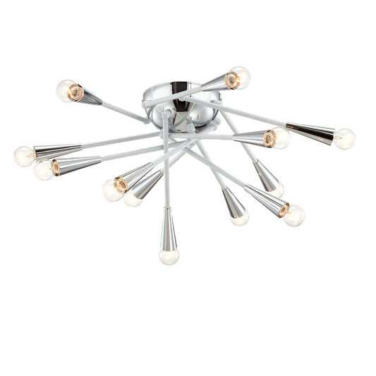 Zazu 12-Light Flushmount