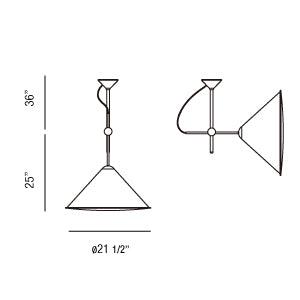 Manera 1-Light Pendant