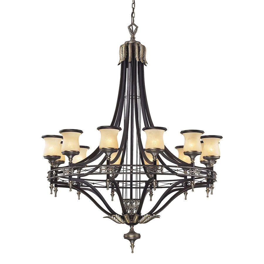 Georgian Court Collection 12 Light Chandelier