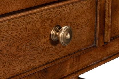 Capital Serving Cart Fruitwood Finish
