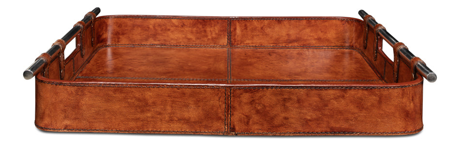 Safari Leather Tray