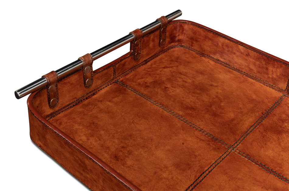 Safari Leather Tray