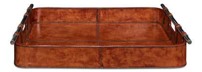 Safari Leather Tray