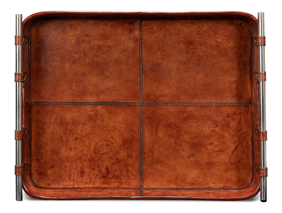 Safari Leather Tray
