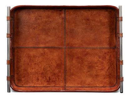 Safari Leather Tray