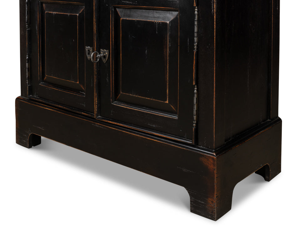 Bookcase In Ebony Finish