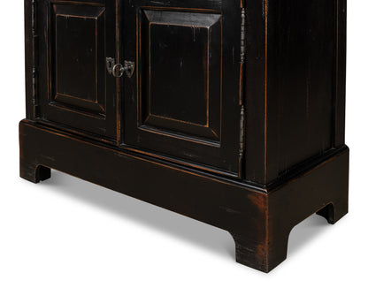 Bookcase In Ebony Finish