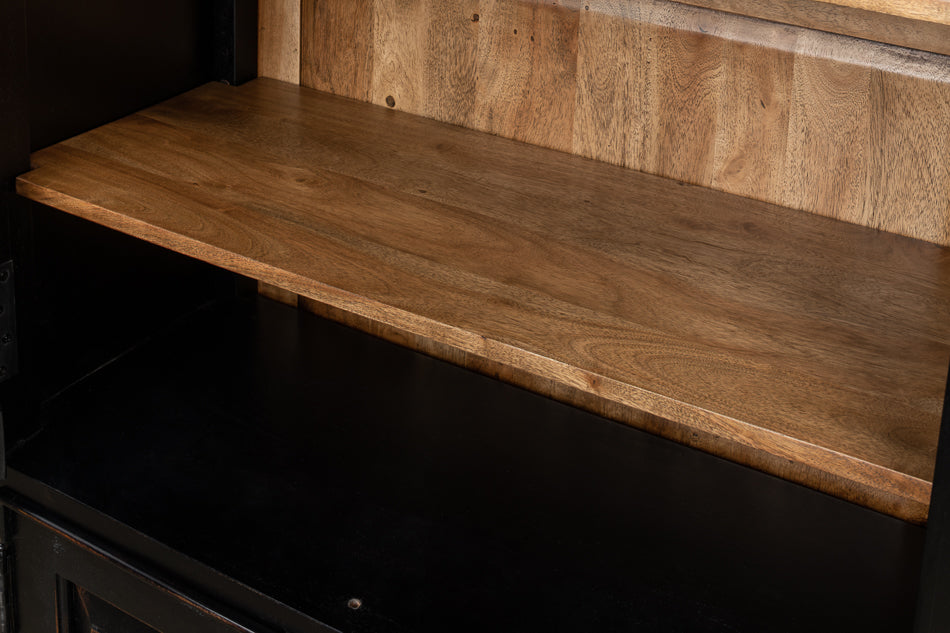 Bookcase In Ebony Finish