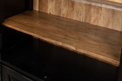 Bookcase In Ebony Finish